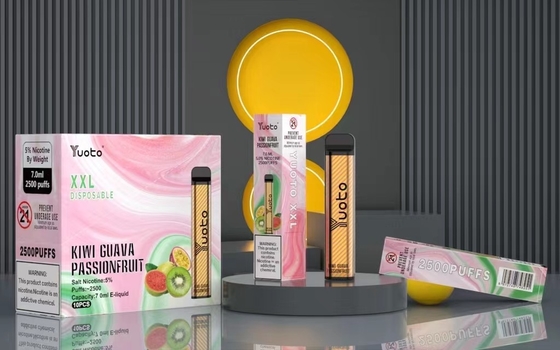 Китай Фабрика Оптовая Одноразовые Vape Pen с 7 мл E-жидкость 1200 мАч аккумулятор клубничный киви лед