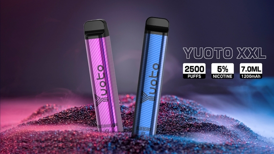 Горячие продажи Yuoto Pina Colada Flavor 2500 Puff Bar 7 мл Ecig Одноразовые стручки Vape