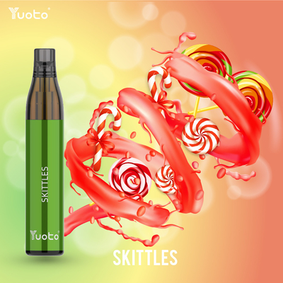 Катушка 2ml TPD сетки Макс 600puff устранимая Vape бутылки Yuoto с 16 вкусами