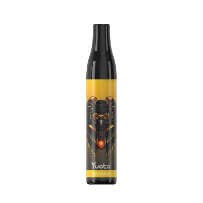 Слоек бутылки 600 покупки 20mg катушка TPD Европа сетки банана E-сигарет первоначальных YUOTO устранимая