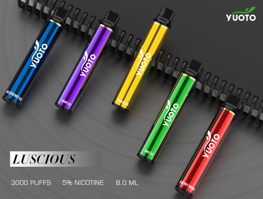 Продажа первоначальной сигареты Vape 3000 слоек Yuoto luscious устранимой электронной горячая