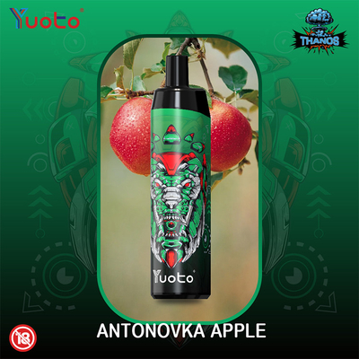 Высококачественное YUOTO устранимое Vape 5000puffs с катушкой сетки
