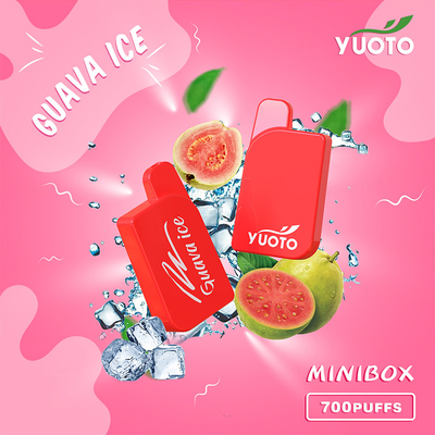 Слоек коробки 700 Yuoto батарея 450mAh 2.3ml 15 вкусов Vape мини устранимая