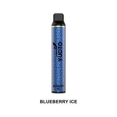 Новый тип электронной сигареты Yuoto Vape 3000 Puffs Blueberry 1350mAh Аккумулятор 8 мл E Juice