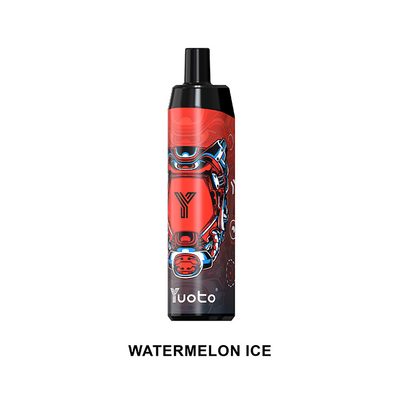 Катушки перезаряжаемые 650mAh 14ml сетки ручки Vape сигарет Yuoto Thanos 5000puff никотин 5% /2 % устранимой e