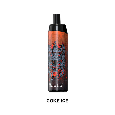Катушки перезаряжаемые 650mAh 14ml сетки ручки Vape сигарет Yuoto Thanos 5000puff никотин 5% /2 % устранимой e