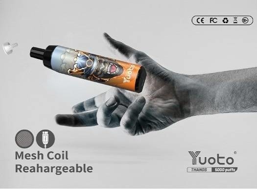 Yuoto Thanos 5000 сопит прямые связи с розничной торговлей 5%/2% фабрик E-сигареты никотина оптовых