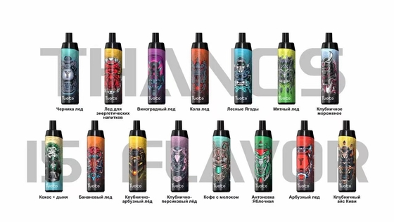 Yuoto Thanos 5000 сопит вапоризатор E-сока Пре-заполнения 14ml устранимый батарея Capapcity 650 mAh