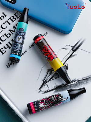 15 вкусов 2000puffs Yuoto устранимое Vape 6ml e жидкостное 850mAh с катушкой сетки