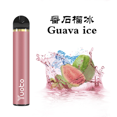 Первоначальный вкус Yuoto 1500 сопит устранимый никотин vape 2%