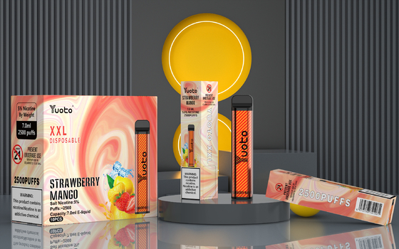 Первоначальная слойка Yuoto XXL 2500 вкусов, устранимое wholsale никотина сигареты 2% e
