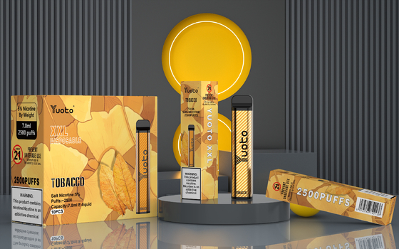 Первоначальная слойка Yuoto XXL 2500 вкусов, устранимое wholsale никотина сигареты 2% e