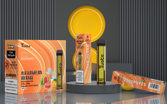 Vape Yuoto XXL 2500 OEM сопит устранимый никотин сигареты 5% e