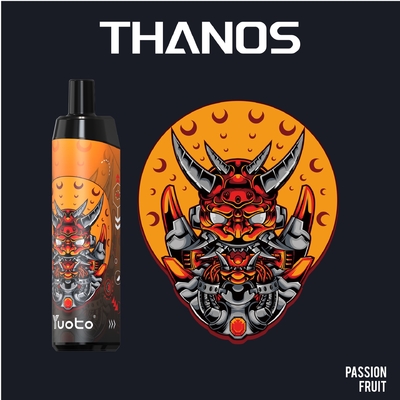 Никотин 5% высококачественной катушки перезаряжаемые 650mAh 14ml сетки ручки Vape E-сигарет Yuoto Thanos 5000puff устранимой Vape