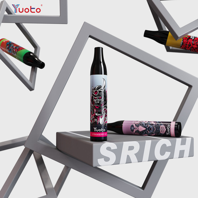Популярное Yuoto 2000 сопит ручка Vape E-сигарет сока 850mAh катушки 6ml e сетки vape Vape устранимая
