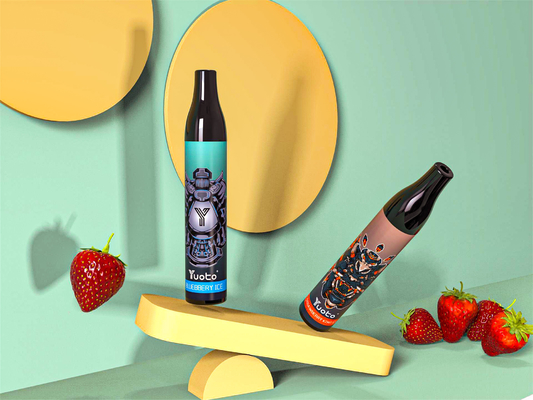Популярное Yuoto 2000 сопит ручка Vape E-сигарет сока 850mAh катушки 6ml e сетки vape Vape устранимая