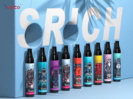 Популярное Yuoto 2000 сопит ручка Vape E-сигарет сока 850mAh катушки 6ml e сетки vape Vape устранимая