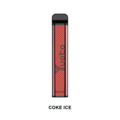 Yuoto XXL 2500 сопит устранимая ручка 7.0ml Vape с перезаряжаемые батареей 1200mah
