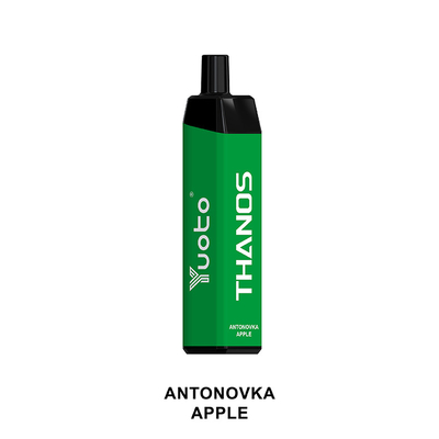 жидкость слоек 14Ml катушки 5000 сетки Yuoto Thanos Vape батареи 650mah перезаряжаемые