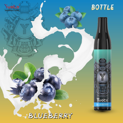 Delicious Flavors Yuoto Bottle 600 Puffs Одноразовый Vape Zero Nicotine
