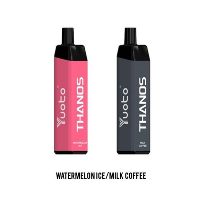 Yuoto 5000 Puffs Одноразовая катушка Vape Thanos E Juice Mesh Coil