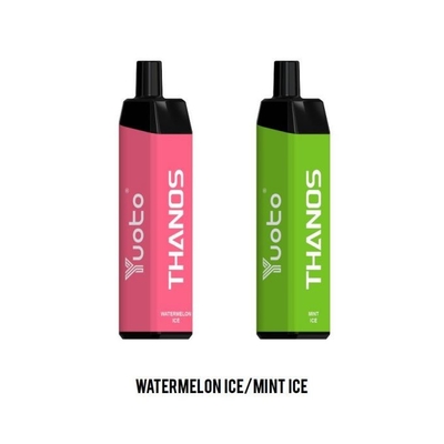 Yuoto 5000 Puffs Одноразовая катушка Vape Thanos E Juice Mesh Coil