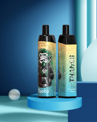 Одноразовая ручка Vape Yuoto Thanos 5000 Puffs Mesh Coil 14 мл E-Liquid 650mAh Аккумулятор