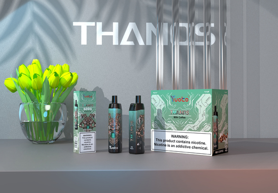 Заводская цена Одноразовая капсула 14 мл E-Liquid 650 мАч Аккумулятор Yuoto Thanos 5000 Puffs Mesh Coil для большего дыма