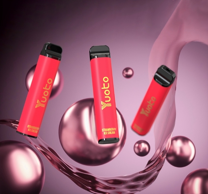 Yuoto xxl Max 3500 Puffs клубника арбуз оригинальная фабричная электронная сигарета 5% нитоция 9мл жидкость