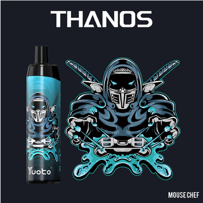 Стручок Yuoto Thanos 5000 Vape сопит катушка сетки 650mAh никотина 14ML e flavo плода жидкостная перезаряжаемые с типом c