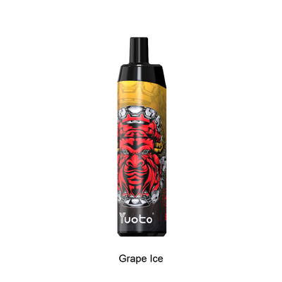 2022 Новое поступление одноразовая электронная сигарета Vape14 мл E-Liquid 650 мАч батарея виноградный лед для дистрибьюторов слойки