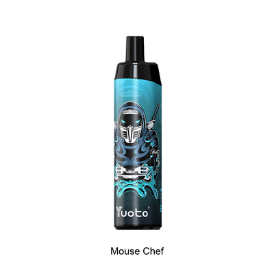 5000 Puff Одноразовый Vape Shisha 14 мл Ejuice 650 мАч Аккумуляторная мышь Шеф-повар для рынка Ближнего Востока