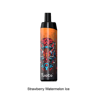 Клубничный арбузный лед 5000 затяжек Одноразовая Vape Pod Yuoto Thanos Mesh Coil 14 мл Ejuice 650 мАч Батарея из Китая