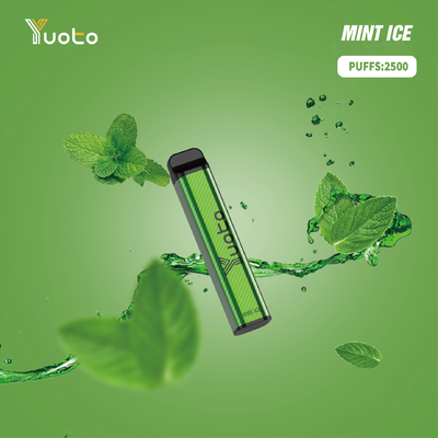 Blueberry ice Одноразовая сигарета Vape Yuoto XXL 2500 Puffs E с аккумулятором 7 мл E-Liquid 1200 мАч