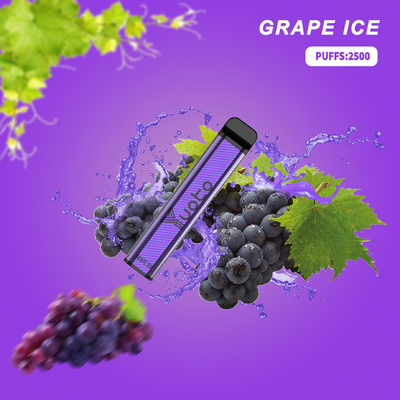 OEM 2500 сопит устранимый лед мяты батареи аксессуаров 7ml Ejuice 1200mAh CE ROHS Vapes куря