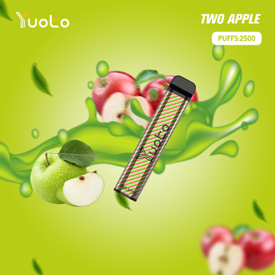 Yuoto xxl 2500 Puffs Одноразовые Vape Pod Mango Ice Flavor 7 мл Ejuice 1200 мАч Аккумулятор от китайского завода