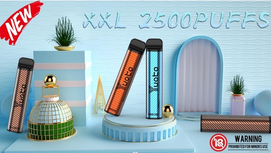 Клубничный арбузный лед 2500 затяжек Одноразовая батарея Vape Pod Yuoto XXL 7 мл Ejuice 1200 мАч из Китая
