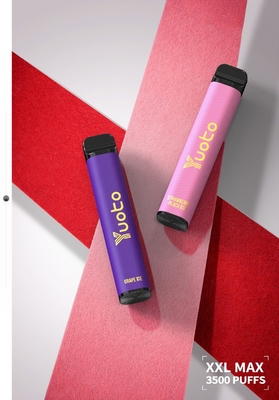 Yuoto XXL Max 3500 Puffs Electric Vape Pen Factory непосредственно клубничный персиковый лед
