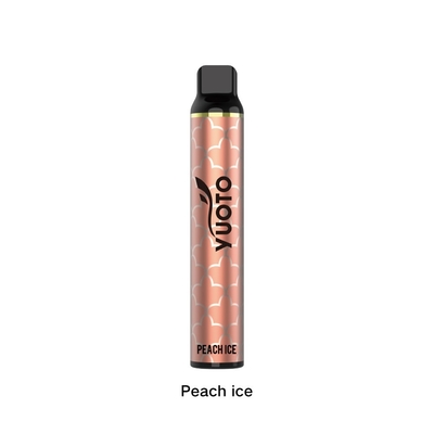 Yuoto Best Disposable Vape 2022 Peach Ice Luscious Оптовая Европа 3000 затяжек 50 мг никотина