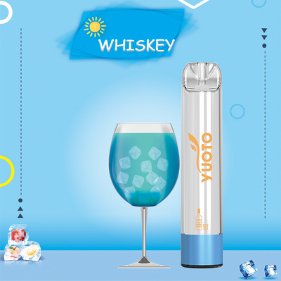 YUOTO Shine Pro 2000puffs одноразовый vape led Разноцветное свечение 5,0 мл сока и 850 мАч