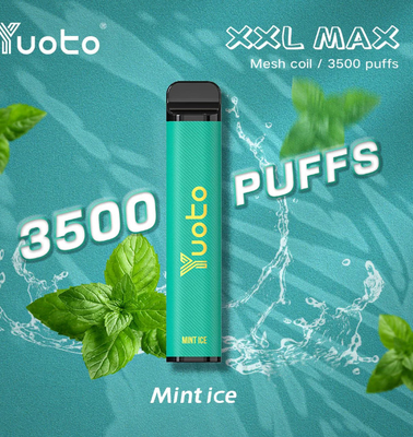 2023 Новый выпуск Высококачественный индивидуальный логотип Yuoto 3500 Puff Одноразовые батончики Vape Nut Вкус
