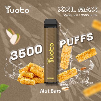 Фабричная оптовая продажа одноразовых Vape Pen Yuoto XXL Max 3500 Puffs Mesh Coil 9ml E-Liquid 1200mAh Battery