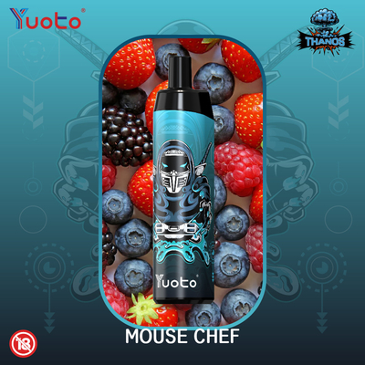 Сигарета 14ML 650mAh Yuoto Thanos e, 5000 слоек пишет катушку сетки кальяна с типом c