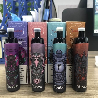 ЭГО 5000 слоек устранимое Vape, Адвокатура слойки Vaporiser стручка нержавеющей стали плюс прибор