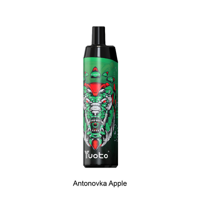Устранимая катушка сетки кальяна 14ML 650mAh ручки слоек Yuoto Thanos 5000 никотина вапоризатора 5% с типом c