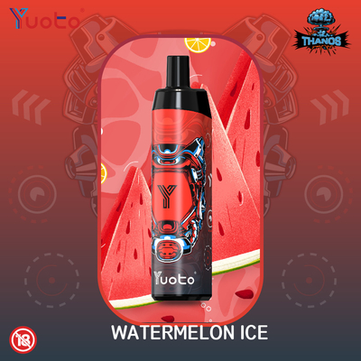 Катушка сетки кальяна 14ML 650mAh ручки слоек Yuoto Thanos 5000 никотина 5% с типом c