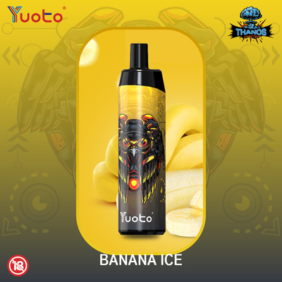 Катушка сетки кальяна 14ML 650mAh ручки слоек Yuoto Thanos 5000 никотина 5% с типом c