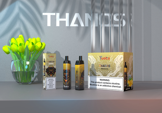 Катушка сетки кальяна 14ML 650mAh ручки слоек Yuoto Thanos 5000 никотина 5% с типом c