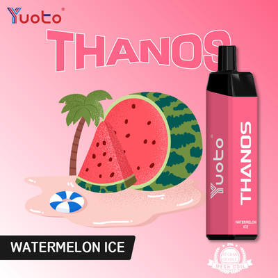Арабский пакет Yuoto Thanos 5000 сопит катушка перезаряжаемые Vape сетки батареи лития 650mAh 14ml e жидкостная