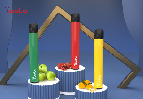 TPD Yuoto плюс 600puffs, вкус плода цены оптовика фабрики прибора ручки льда 2ml 2%nicotine Vape голубики